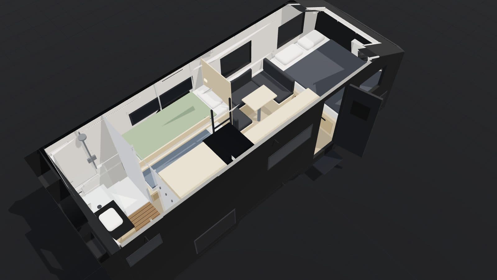 Cutaway of the Titan (Bunk Edition)